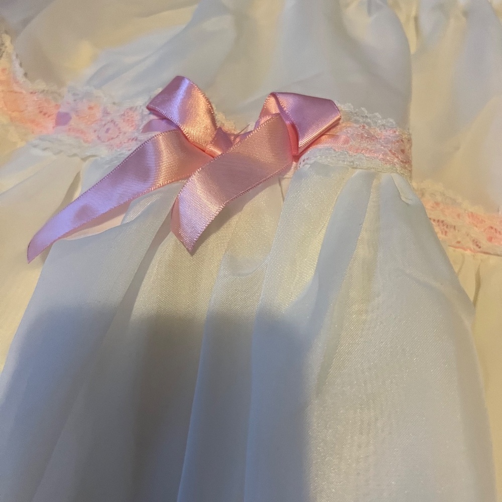 Dark in love white tutu mini skirt - Picture 2 of 4